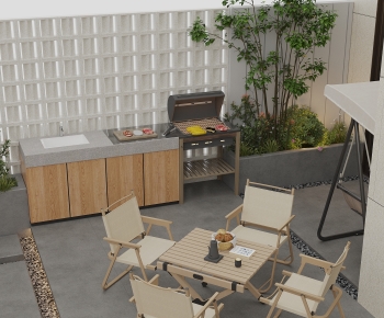 Modern Outdoor Tables And Chairs-ID:835364108