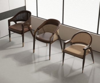 Wabi-sabi Style Dining Chair-ID:563075074