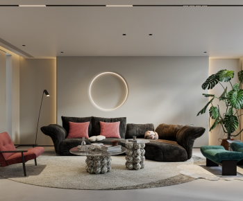 Modern A Living Room-ID:191289905