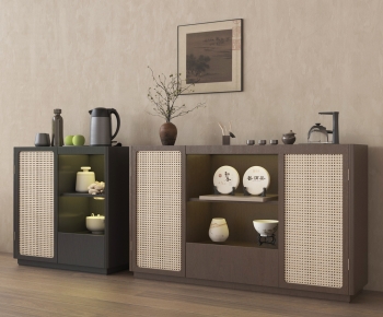 Wabi-sabi Style Sideboard-ID:672430049