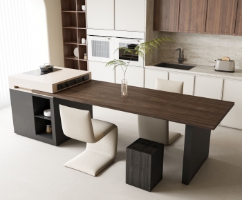 Modern Dining Table And Chairs-ID:759191998
