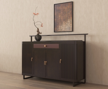 New Chinese Style Entrance Cabinet-ID:921988011