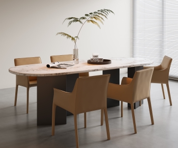 Modern Dining Table And Chairs-ID:747442011