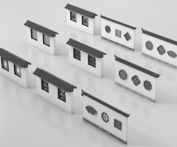 Chinese Style Landscape Wall-ID:361538895