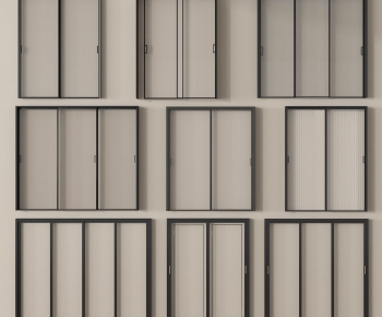 Modern Sliding Door-ID:481920001