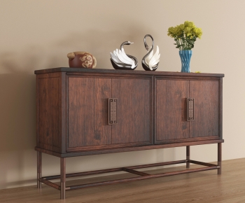 New Chinese Style Entrance Cabinet-ID:602461103