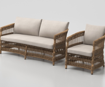 Wabi-sabi Style A Sofa For Two-ID:855355989