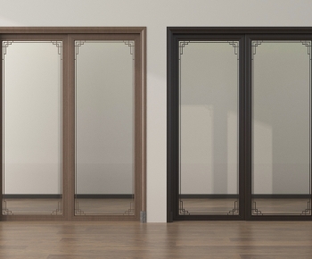 New Chinese Style Sliding Door-ID:592859987
