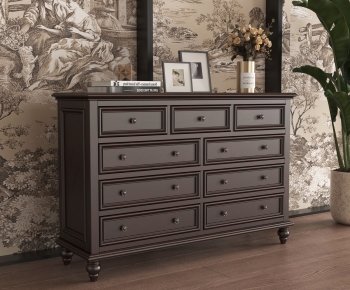 American Style Chest Of Drawers-ID:855943926