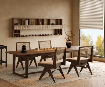 Wabi-sabi Style Tea Tables And Chairs-ID:954920054