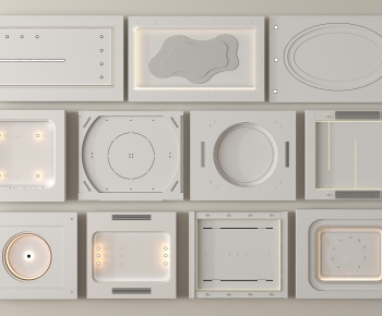 Modern Suspended Ceiling-ID:894848113