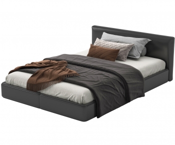 Modern Double Bed-ID:119424105