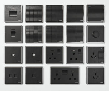 Modern Switch Socket Panel-ID:959836968