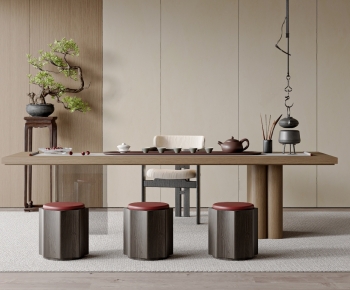 New Chinese Style Tea Tables And Chairs-ID:242002969