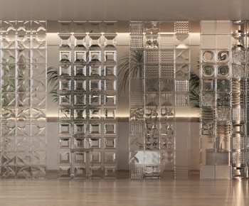 Modern Glass Screen Partition-ID:119601019