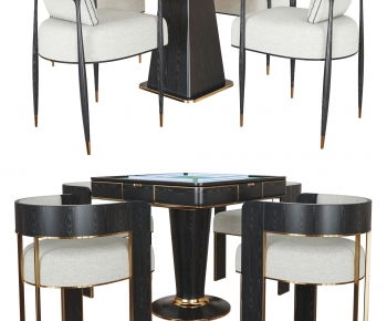 Modern Mahjong Tables And Chairs-ID:797813893