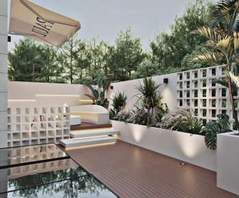 Modern Courtyard/landscape-ID:376882084