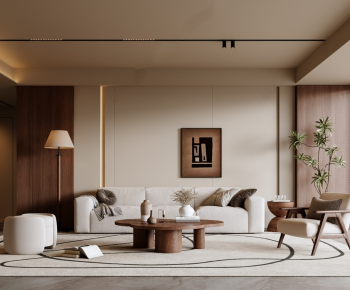 Modern A Living Room-ID:207494978