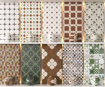 French Style Floor Tile-ID:414583921