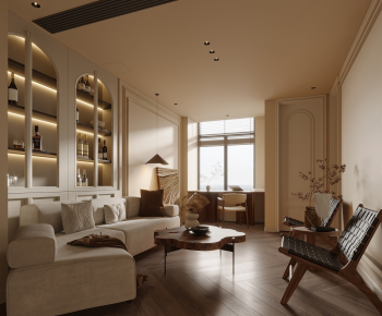 Modern A Living Room-ID:266540054