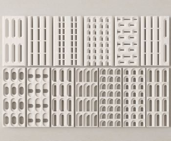 Modern Cement Brick Screen Partition-ID:397181993