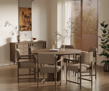 Modern Dining Table And Chairs-ID:933088063
