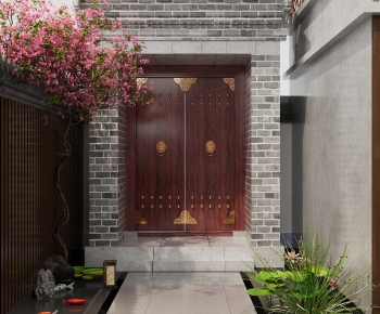 Chinese Style Facade Element-ID:376816998