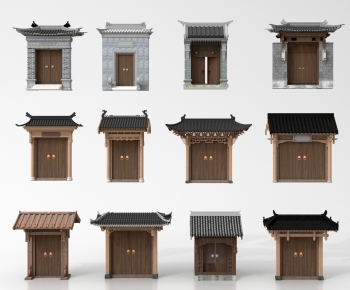 Chinese Style Facade Element-ID:280286078