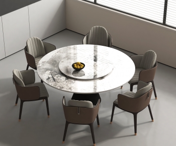 Modern Dining Table And Chairs-ID:151263007