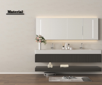 Modern Bathroom Cabinet-ID:599287999