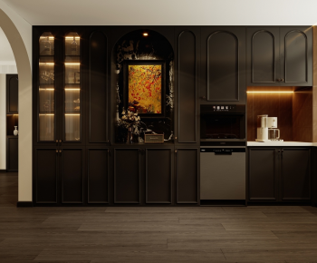 French Style Open Kitchen-ID:842433934