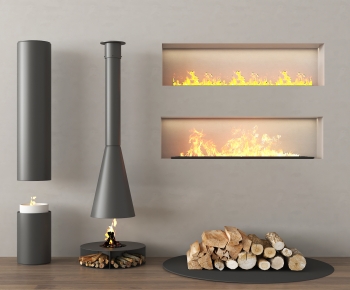Modern Electronic Fireplace-ID:107479181