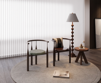 New Chinese Style Lounge Chair-ID:510391957