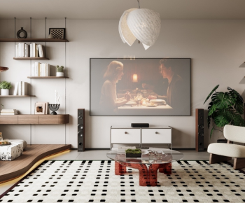 Modern A Living Room-ID:245898012