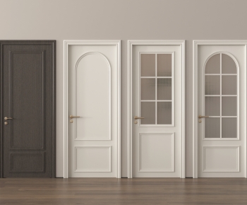 French Style Single Door-ID:144009649