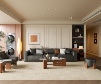 Modern A Living Room-ID:802059897