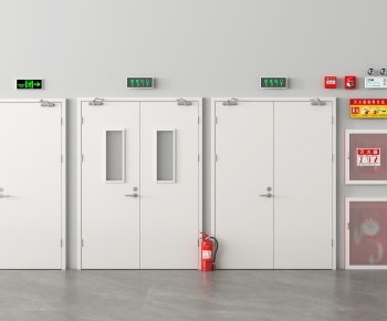 Modern Fire Door-ID:593869749