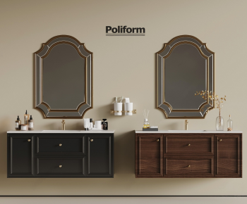 French Style Bathroom Cabinet-ID:578562021