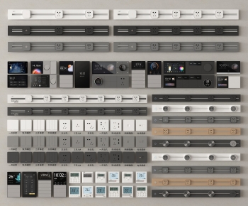 Modern Switch Socket Panel-ID:201173074