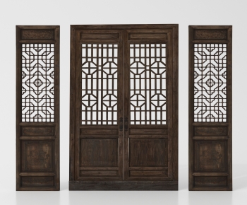 Chinese Style Double Door-ID:936248068