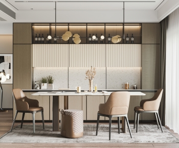 Modern Dining Room-ID:123339897