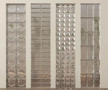 Modern Glass Screen Partition-ID:819314966