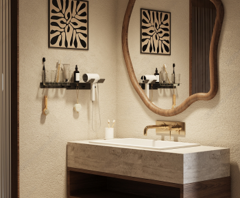 Modern Bathroom Cabinet-ID:500920063