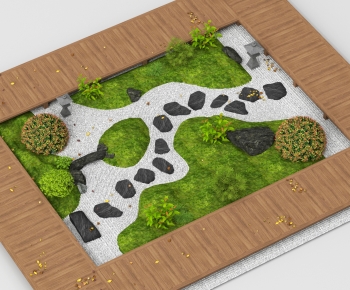 Japanese Style Courtyard/landscape-ID:849647053