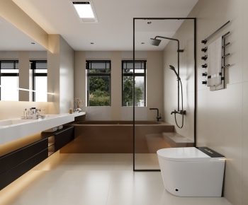 Modern Wabi-sabi Style TOILET-ID:829772959
