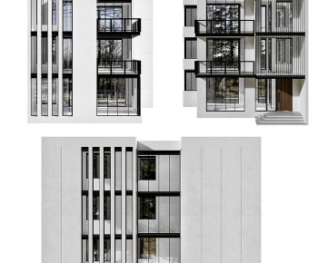 Modern Residential Building-ID:264416937