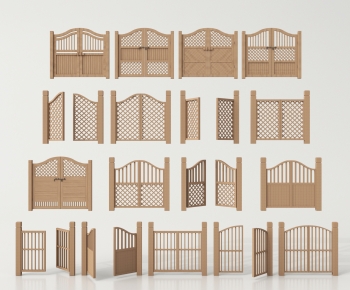 New Chinese Style Gate-ID:108953958