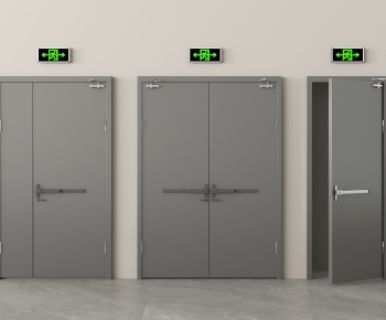 Modern Fire Door-ID:760751019