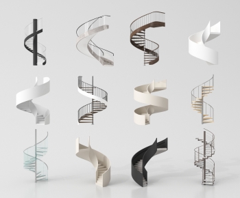 Modern Rotating Staircase-ID:612718118