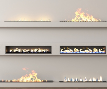 Modern Electronic Fireplace-ID:667309826